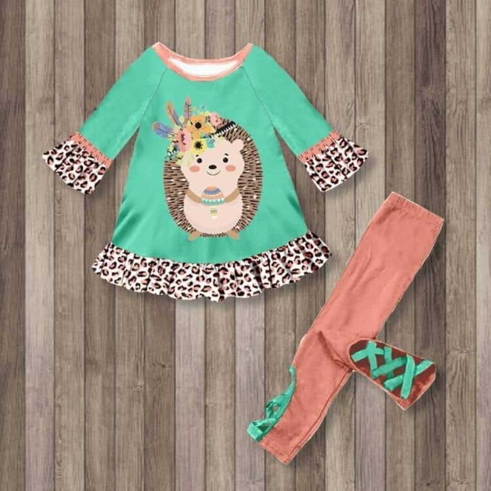 NEW HEDGEHOG TWO PIECE SET